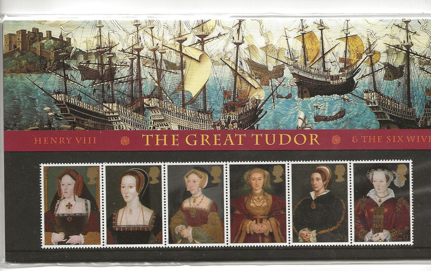 GB 1997 SG 1965-1971 The Great Tudor - King Henry VIII Pack 274