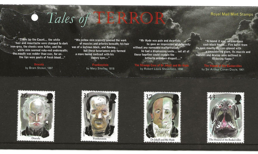 GB 1997 SG 1980-1983 EUROPA Horror Stories Pack 276