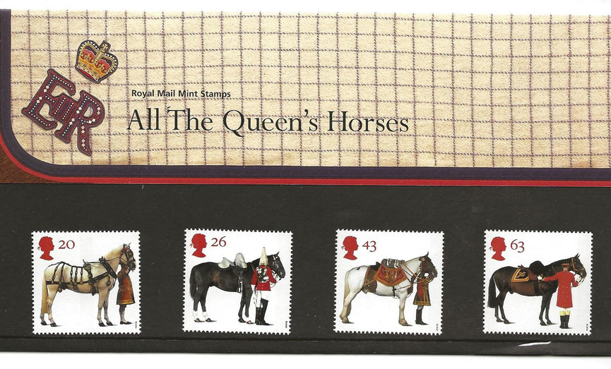 GB 1997 SG 1989-1992 All the Queen's Horses Pack 278