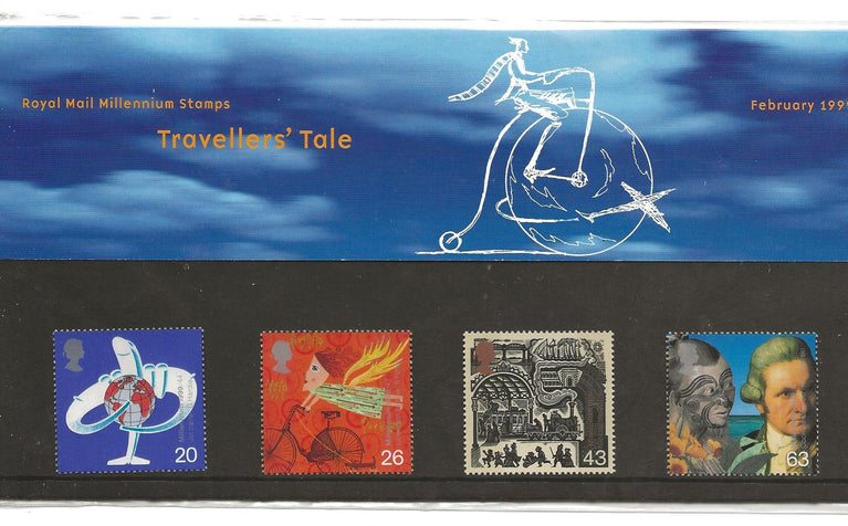 GB 1999 SG 2073-2076  Pack: 295 Millennium Series - The Travellers' Tale