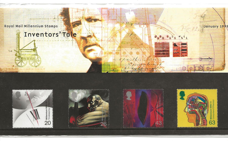 GB 1999 SG 2069-2072  Pack: 294 Millennium Series - The Inventors' Tale