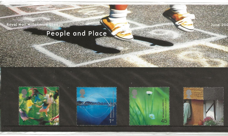 GB 2000 SG 2148-2151  Pack: 312 Millennium Projects People and Places