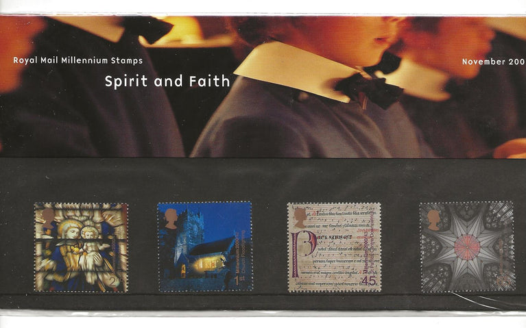 GB 2000 SG 2170-2173  Pack: 317 Millennium Projects Sprit and Faith