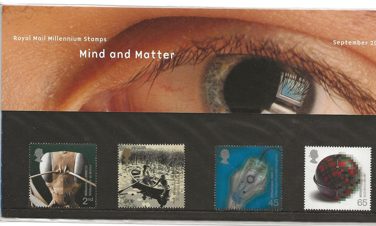 GB 2000 SG 2162-2165  Pack: 315 Millennium Projects  Mind and Matter