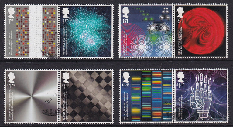 GB 2015 SG 3679-3686 Inventive Britain VFU