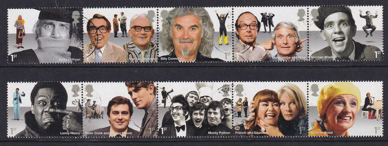 GB 2015 SG 3697-3706 Comedy Greats VFU