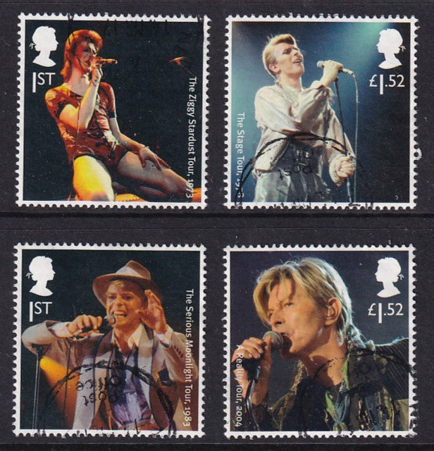 GB 2017 SG 3939 David Bowie (Stamps from MS3939) VFU