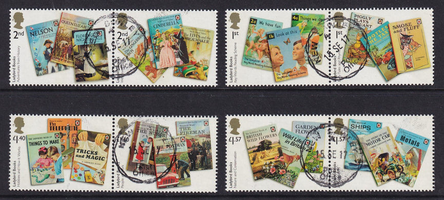 GB 2017 SG 3999-4008 Ladybird Books VFU