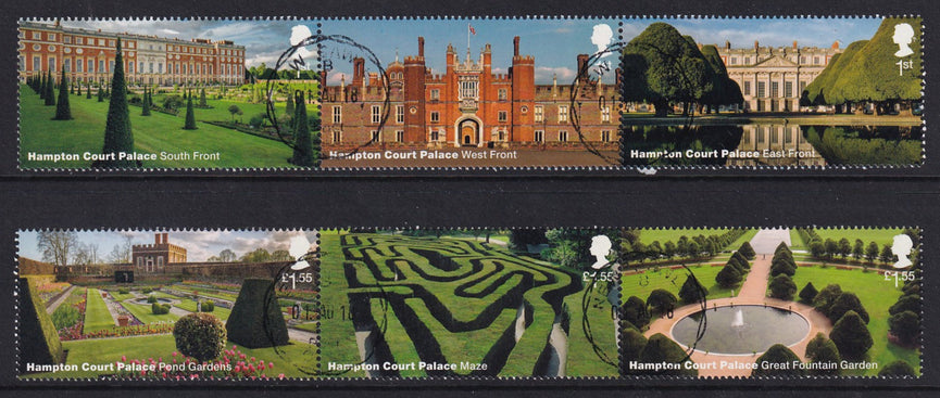GB 2018 SG 4109-4114 Hampton Court VFU