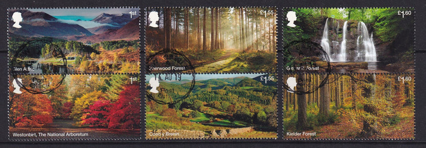 GB 2019 SG 4247-4252 Forests VFU