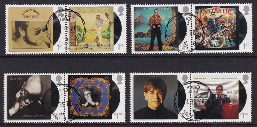GB 2019 SG 4253-4260 Elton John VFU