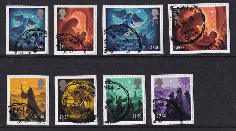 GB 2019 SG 4282-4290 Christmas VFU