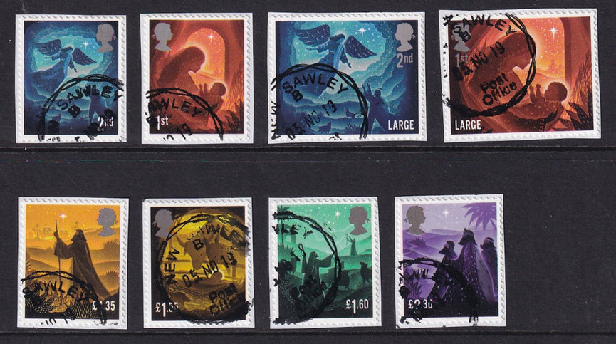 GB 2019 SG 4282-4290 Christmas VFU