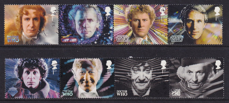 GB 2013 SG 3437-3447 Doctor Who VFU