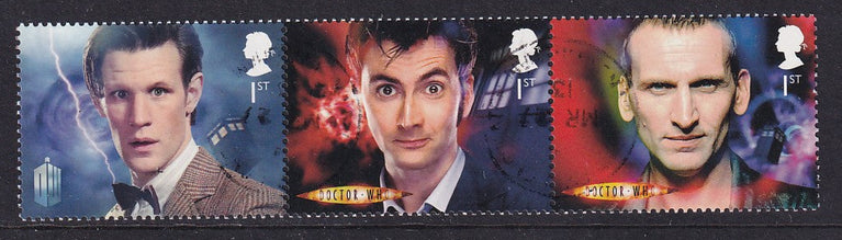 GB 2013 SG 3437-3447 Doctor Who VFU