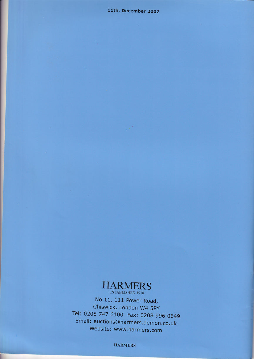 HARMERS 2007 11th DEC "GAETANO VULLO" THE BALOON POSTS OF PARIS 1870 - 1871
