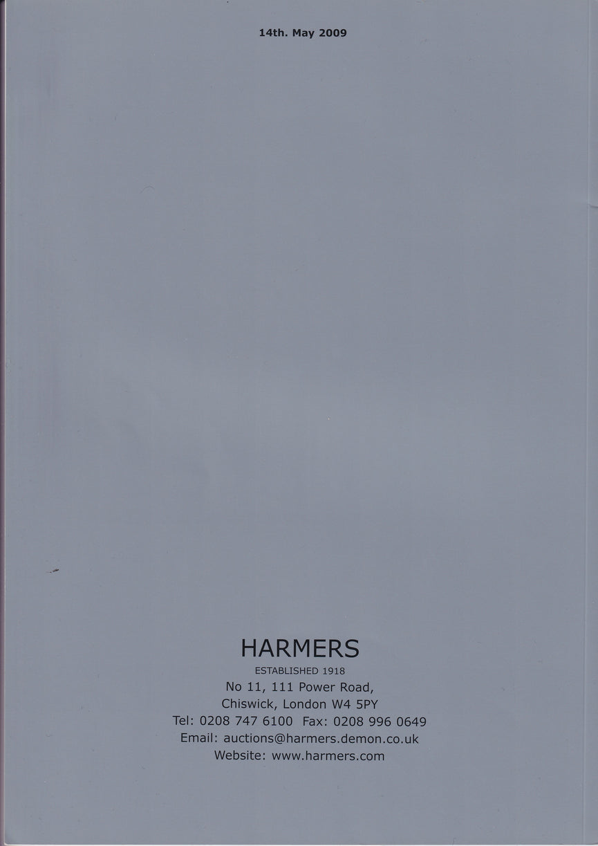 HARMERS 2009 14th MAY SELECTED STAMPS COVERS AND COLLECTIONS OF THE WORLD