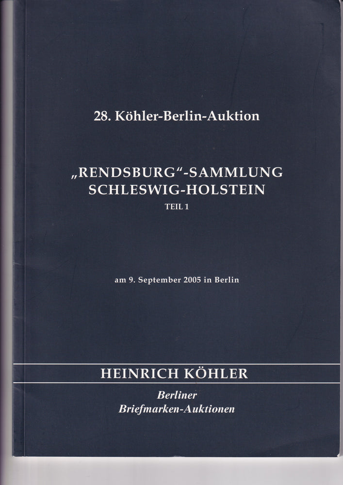 HEINRICH KOHLER 28 9 SEP 2005 RONDSBERG COLLECTION SCHLESWIG HOLSTEIN PART 1
