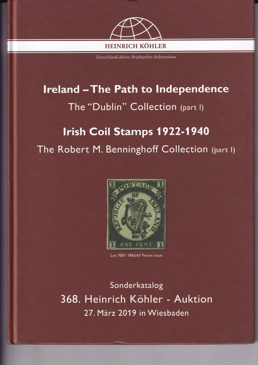 HEINRICH KOHLER 368 28 MAR 2019 IRELAND AND THE PATH TO INDEPENDENCE