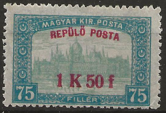 HUNGARY 1917 WAR CHARITY EXHIBITION SG 271 MM CAT £29