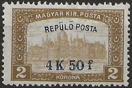 HUNGARY 1918 WAR CHARITY EXHIBITION SG 272 MM CAT £29