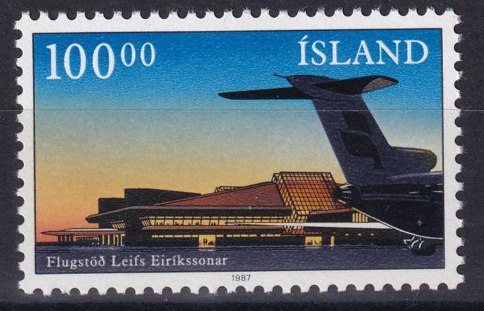 ICELAND 1987 SG 693 OPENING OF LEIF ERIKSSON TERMINAL SET MNH CAT £6.25