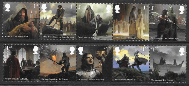 GB 2021 Commemorative Year Collection 13 Sets U/M - FACE VALUE £177