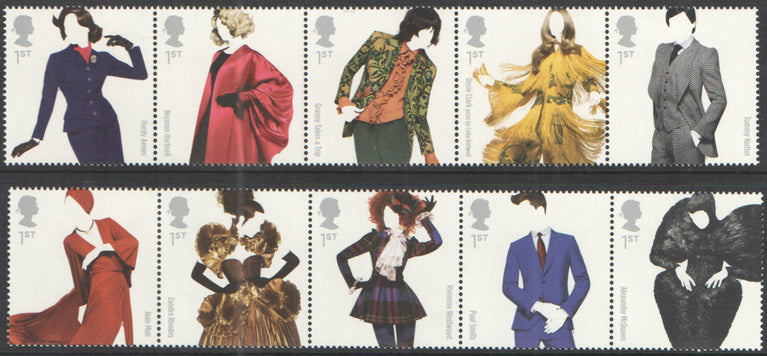 GB 2012 Commemorative Year Collection 10 Sets U/M - FACE VALUE £114.92