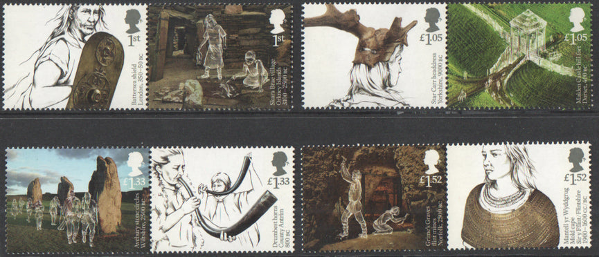 GB 2017 Commemorative Year Collection 13 Sets U/M - FACE VALUE £142