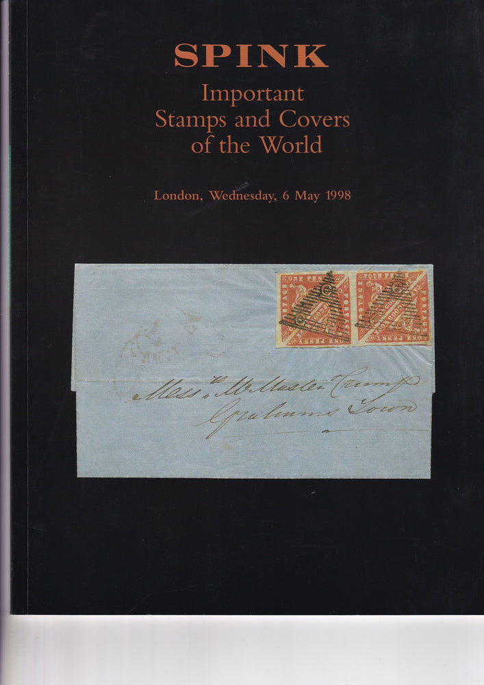 SPINK 1999 WED 6th MAY IMPORTANT STAMPS AND COVERS OF THE WORLD
