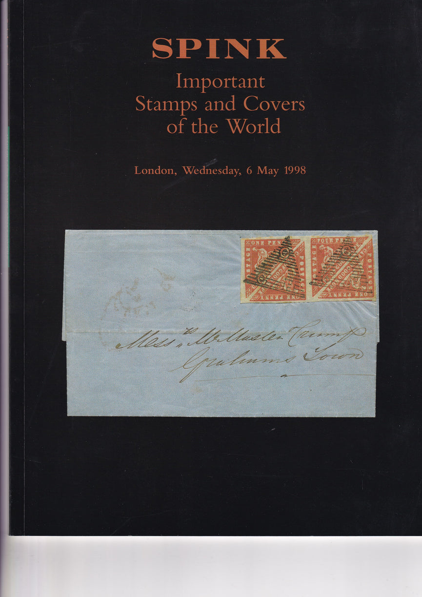 SPINK 1999 WED 6th MAY IMPORTANT STAMPS AND COVERS OF THE WORLD