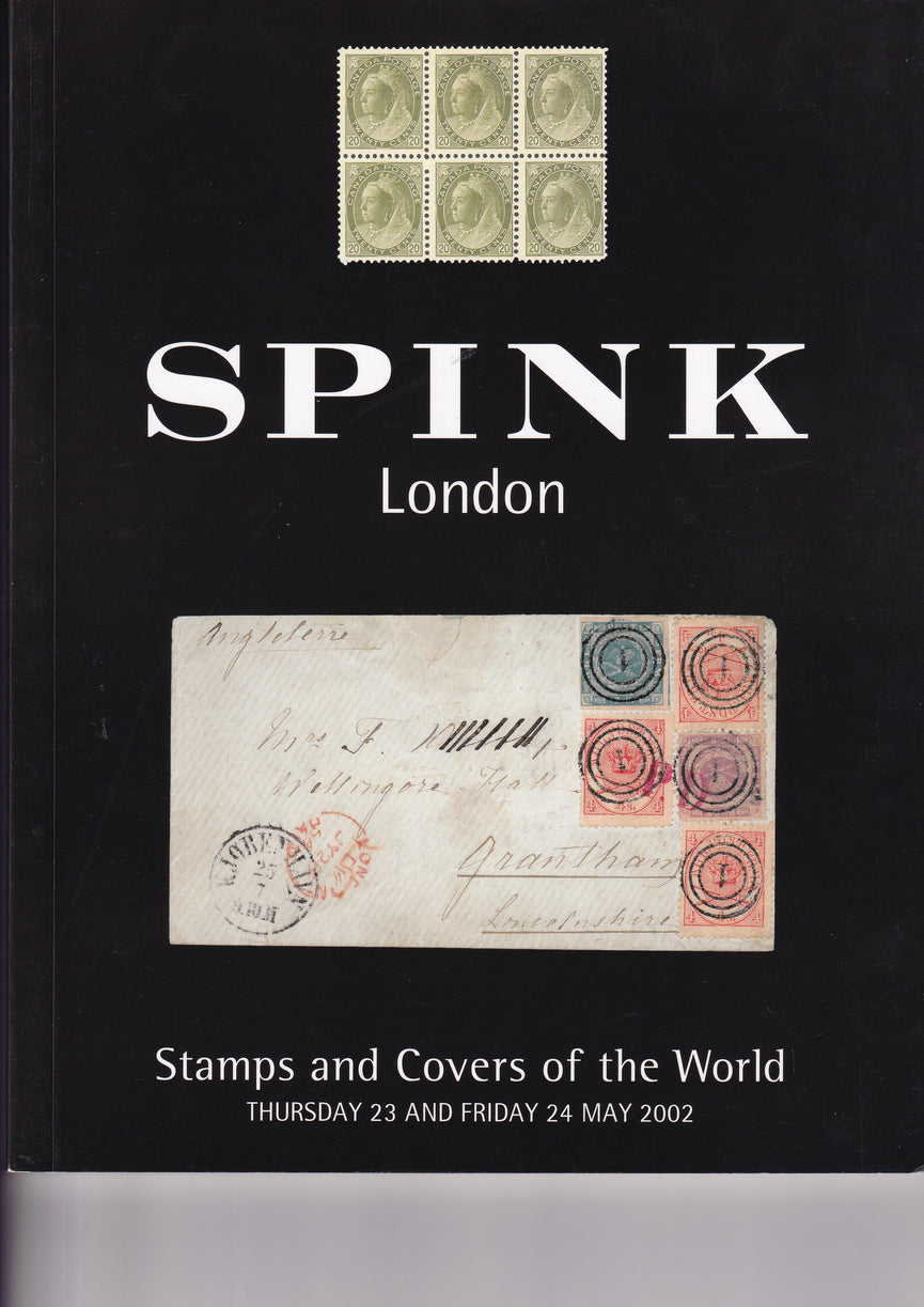 SPINK 2002 THU 23rd/ 24th MAY STAMPS AND COVERS OF THE WORLD