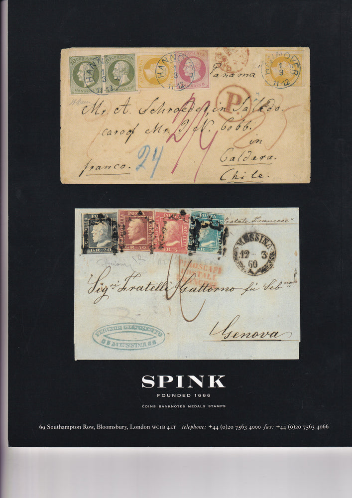 SPINK 2002 WED 16th OCT THE AMBASSADOR COLLECTION STAMPS & COVERS OF THE WORLD