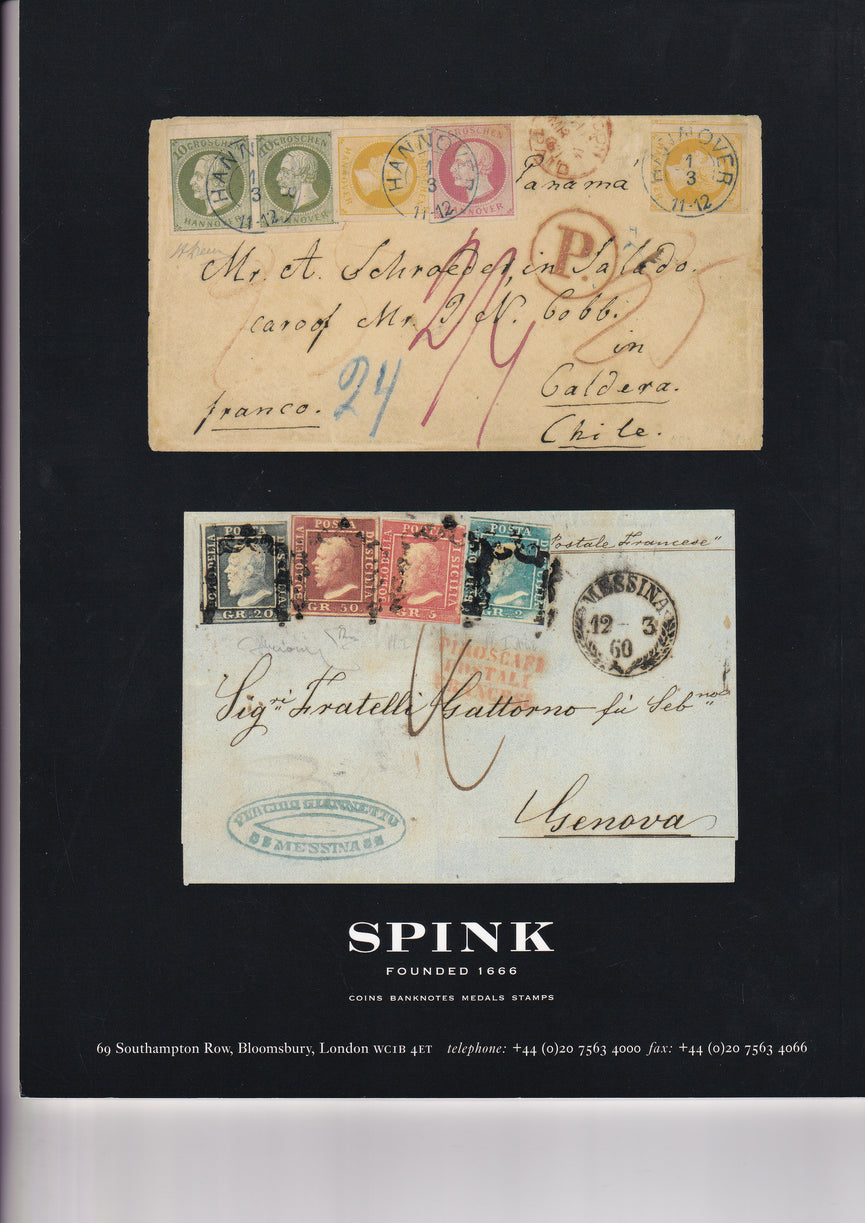 SPINK 2002 WED 16th OCT THE AMBASSADOR COLLECTION STAMPS & COVERS OF THE WORLD
