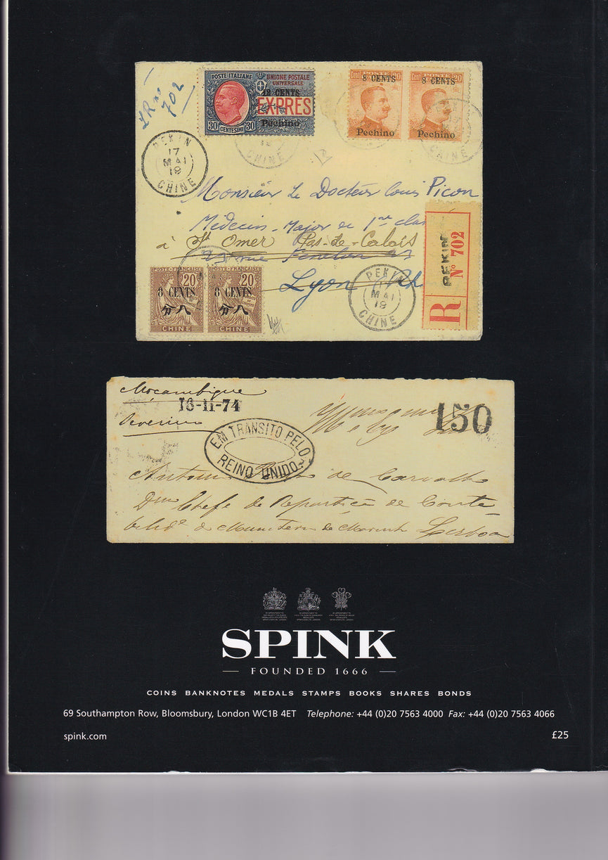 SPINK 2008 WED 9th & THU 10th JUL STAMPS AND COVERS OF THE WORLD