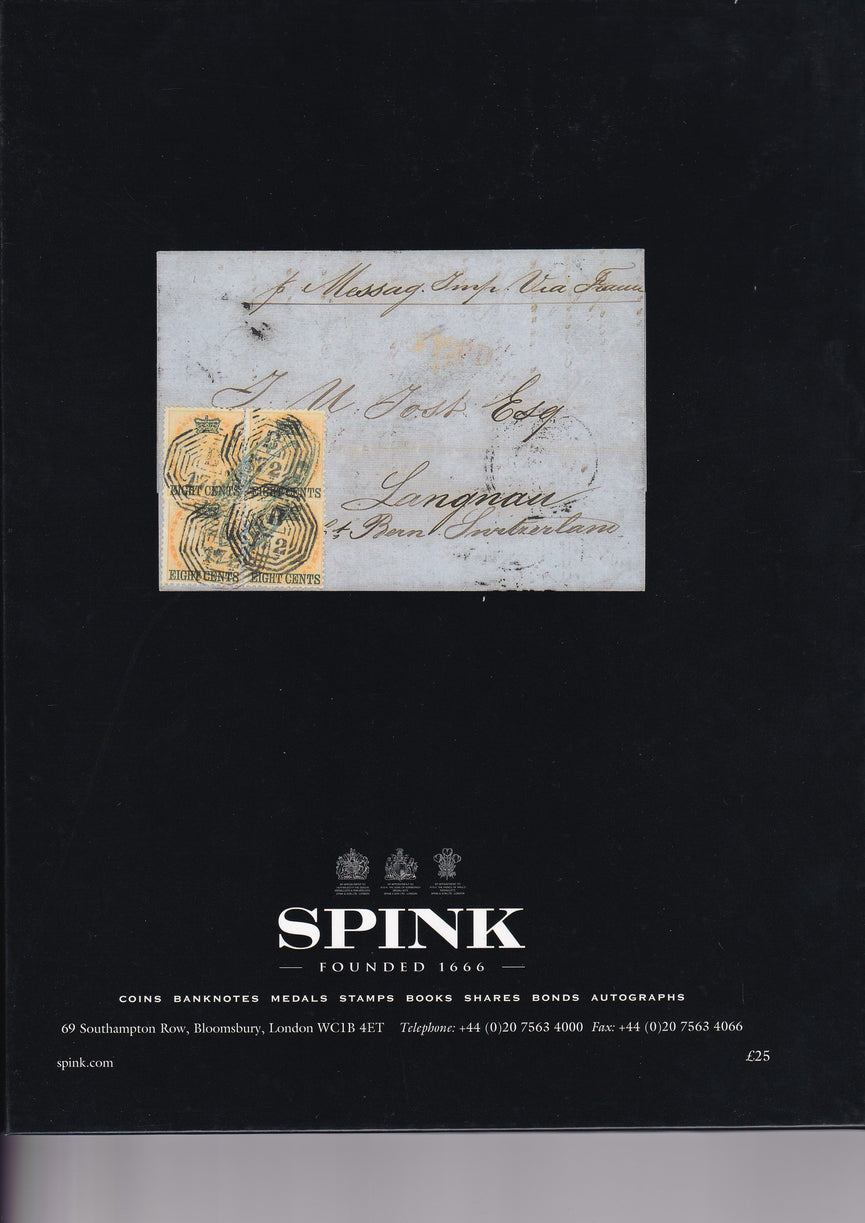 SPINK 2009 17th APR  WILLIAM J. AINSWORTH COL. ABRAHAM LINCOLN'S IMAGE OF U.S.A.