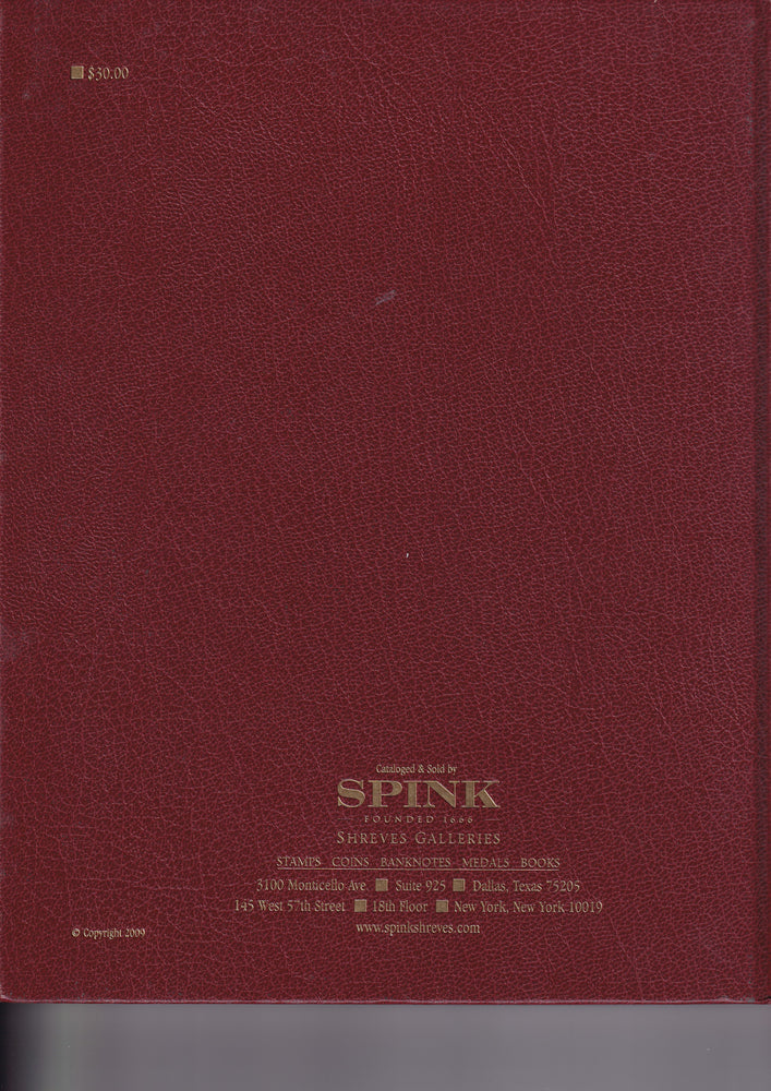 SPINK 2009 9023 THE 16th APR THE V.T. NATHAN COLLECTION OF STRAITS SETTLEMENTS