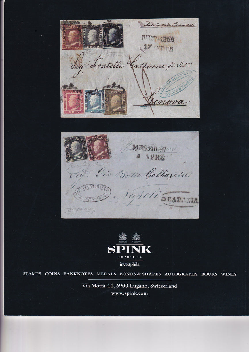 SPINK 2013 SW1107 20 APR SICILIA AN INTERNATIONAL LARGE GOLD MEDAL COLLECTION