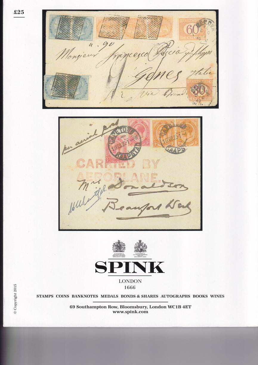 SPINK 2015 15030 29-30 JAN THE PHILATELIC COLLECTORS SERIES