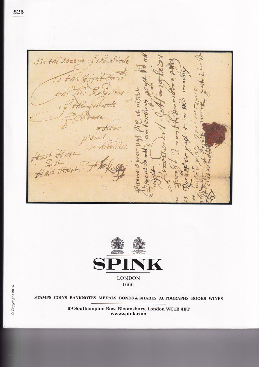 SPINK 2015 15023 20-22 MAY THE PHILATELIC COLLECTORS SERIES