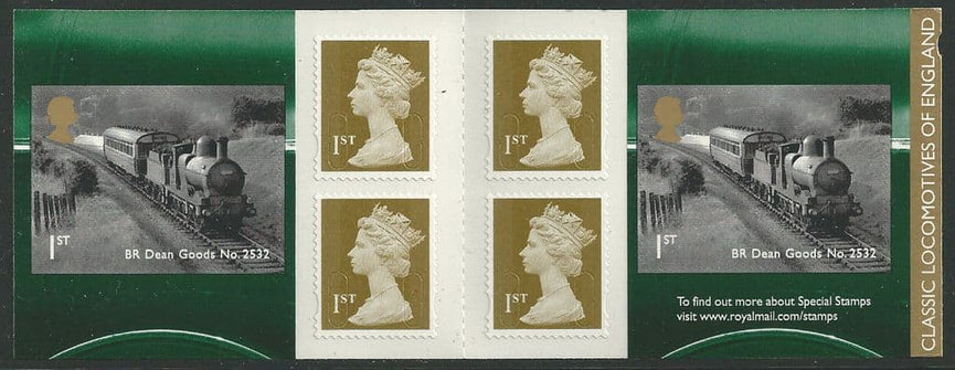 GB PM31 2011 6 x 1st Locomotives of England x 2 (SG 3215) Plus 4 x Machins